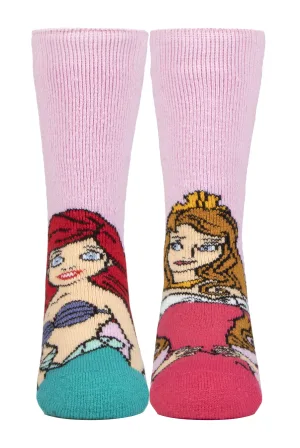 Heat Holders Lite – Nieuwigheid Disney Prinses Sokken – Ariel & Princess