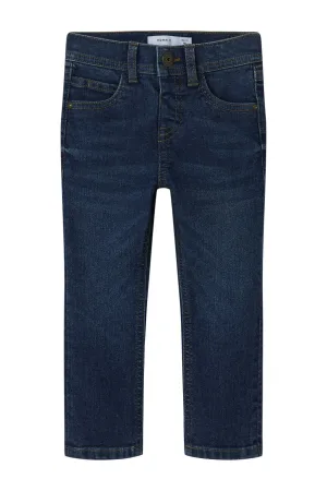 NAME IT MINI slim fit jeans dark blue denim
