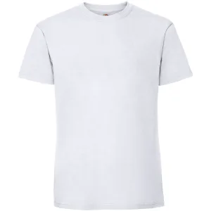 Fruit Of The Loom Mens Ringgesponnen Premium Tshirt (Wit)