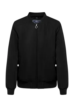 Dreimaster Gewatteerd blousonjack Dames zwart