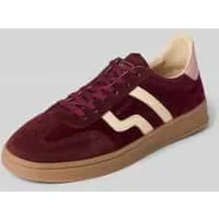 Gant Sneakers van leer met vetersluiting, model ‘Cuzima’