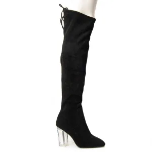 Montevita Laarzen Met Hak Botalan18 In Zwart