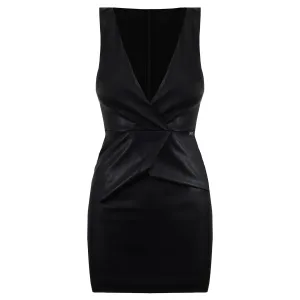 Armani Exchange leren jurk voor vrouwen