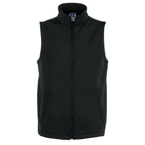 Russell Heren Slim Softshell Gilet (Zwart)