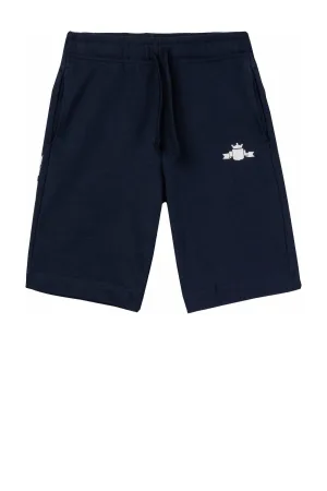 REPLAY sweatshort donkerblauw