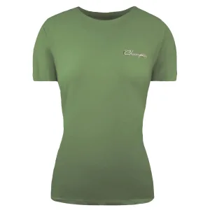 Champion Comfort Fit Dames Groen T-Shirt