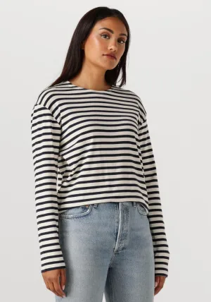 Closed Trui Dames Basic Long Sleeve St Striped,