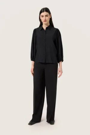 Overhemd met lang mouwen Regular fit Black