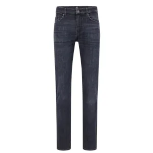 Men’s Boss Delaware3 Slim-Fit Jeans in Black