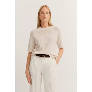 Bugatti Trui met ronde hals