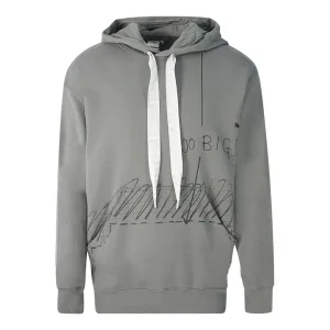 Puma x Michael Lau te grote grafische grijze hoodie