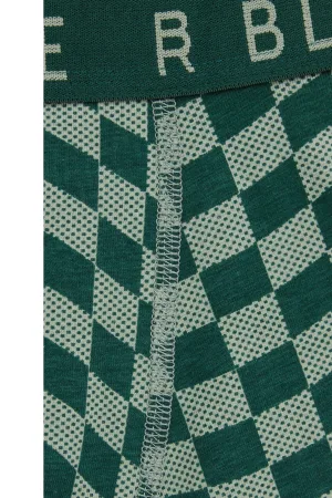 WE Fashion Blue Ridge boxershort – set van 3 groen/donkergroen