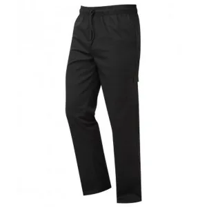 Premier Unisex Adult Essential Chef Broek (Zwart)