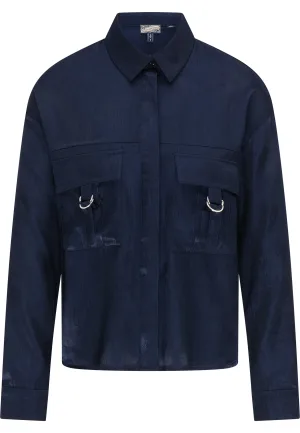 Dreimaster Blouse Dames marine