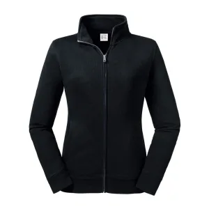 Russell Dames/dames Authentieke Sweat Jacket (Zwart)