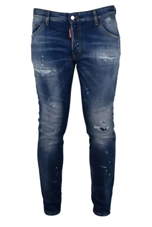 Dsquared2 Skater Jean Blauw