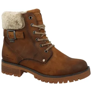 Tom Tailor Winterlaarzen Werkschoenen, hiking boot met blokhak