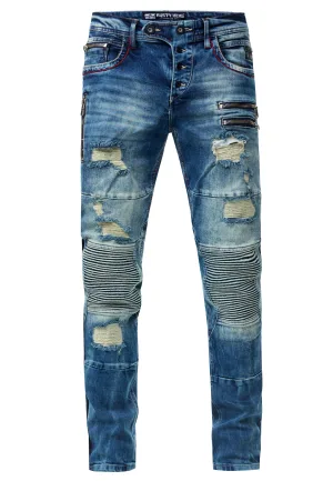 Jeansbroek “MISATO” slim fit (THE FULLY LOADED)