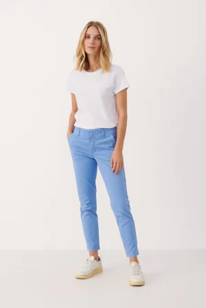 Casual broek Regular fit Blue Bonnet