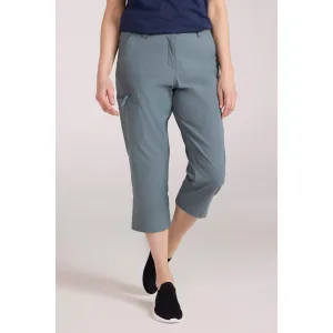 Mountain Warehouse Dames/Dames Hiker Stretch Capri (Lichtgroen)