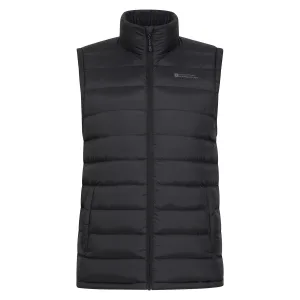 Mountain Warehouse Heren Seasons II gewatteerd gilet (Zwart)