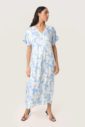 Jurk Regular fit Vista Blue Floral Print