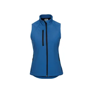 Russell Dames Softshell Gilet (Azuurblauw)