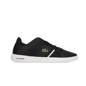 Lacoste Novas 120 1 SMA Heren Zwart/Wit Sportschoenen