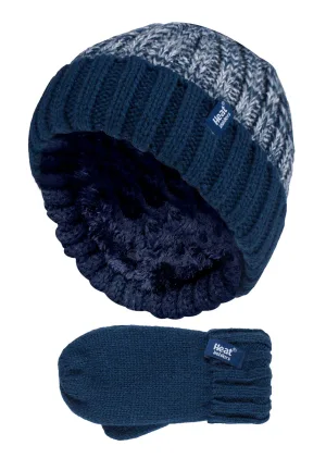 Heat Holders Thermische warme muts en wantenset voor kinderen – NTO2P6
