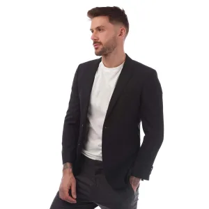 Men’s Boss The Rider Blazer Jacket in Black