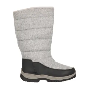 Mountain Warehouse Dames/Dames Icey Lange Sneeuwlaarzen (Lichtgrijs)