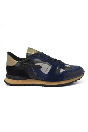 Valentino Garavani Rockrunner sneakers Blauw