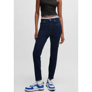 HUGO Blue Skinny fit jeans Malu Skinny fit met gemiddelde taillehoogte