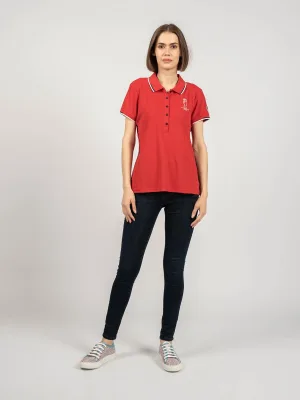 North Sails x Prada Poloshirt Auroa Vrouw rood