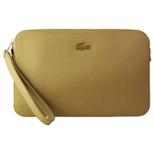 Lacoste Leren Heren Bruine Buideltas