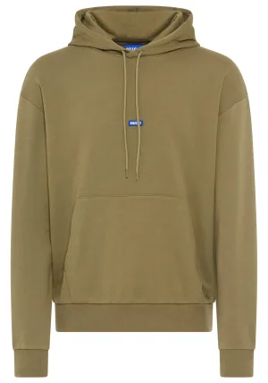 HUGO Blue Hoodie Nalonso met kangoeroezak