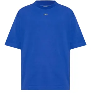 Off-White camiseta zwart met logo van OFF Stamp Skate Fit