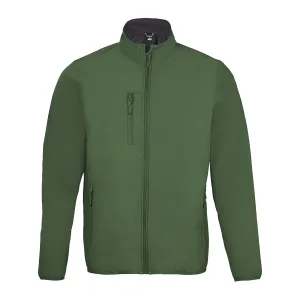 SOLS Heren Radian Soft Shell Jacket (Bosgroen)