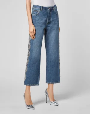 Denim Broek Losjes