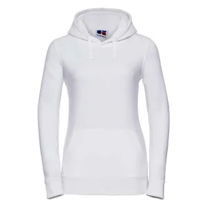 Russell Dames/Dames Authentic Hoodie (Wit)