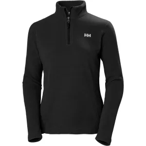 Helly Hansen Sport Daybreaker 1/2 Zip Polyester Dames Zwarte Fleece Pullover