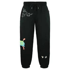 Puma x Kidsuper Studios Stretch Taille Zwart Heren Graphic Joggers 598991 01