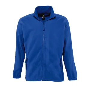 SOLS Heren North Full Zip Outdoor Fleece Jacket (Koningsblauw)