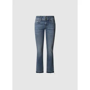 Pepe Jeans Slim fit jeans SLIM JEANS LW met dubbele knoopsluiting