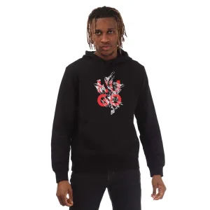 Heren Hugo Daltorreson Hoodie in Zwart