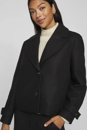 VILA tussenjas zwart