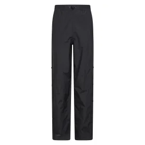 Mountain Warehouse Heren Downpour Waterdichte Broek (Zwart)