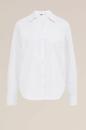 WE Fashion – Dames blouse – Regular fit – Wit – Katoen –