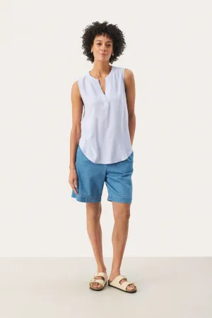 Mouwloos shirt Relaxed fit Heather