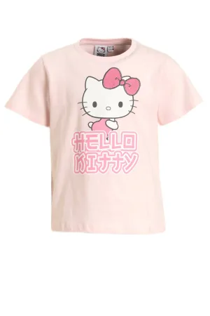 anytime T-shirt Hello Kitty license roze